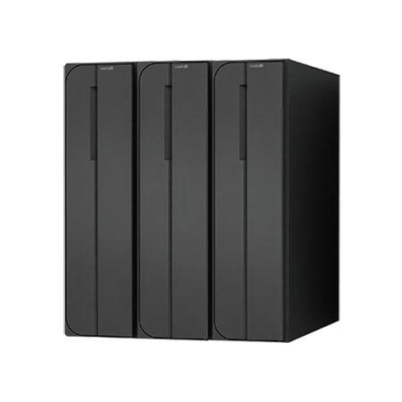 NASTA ナスタ ポスト D-ALL 3戸 シリンダー錠 ブラック 300×360×335.8 KS-MB3102PU-3-CT-BK | KS-MB3102PU シリーズ メール便 はがき DM パンフレット カタログ 回覧板 郵便受け 郵便ポスト 新聞受け 玄関ポスト メールボックス おしゃれ シンプル