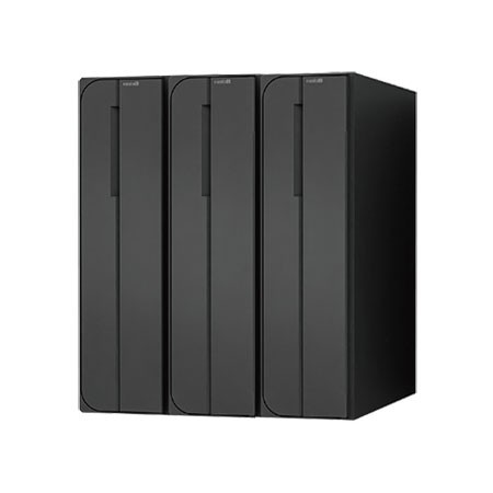 NASTA ナスタ ポスト D-ALL 3戸 可変ダイヤル錠 ブラック 300×360×335.8 KS-MB3102PU-3-LKT-BK | KS-MB3102PU シリーズ メール便 はがき DM パンフレット カタログ 回覧板 郵便受け 郵便ポスト 新聞受け 玄関ポスト メールボックス おしゃれ シンプル