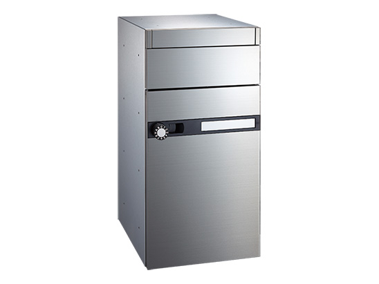 NASTA ナスタ ポスト 静音大型ダイヤル錠 600×300×378 KS-MB603S-L | KS-MB603S シリーズ メール便 はがき DM パンフレット カタログ 回覧板 郵便受け 郵便ポスト 新聞受け 玄関ポスト メールボックス おしゃれ シンプルの通販は