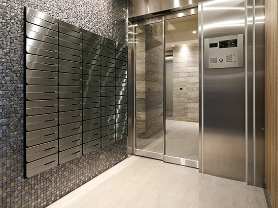 NASTA ナスタ ポスト D-ALL 横開き 3戸 静音ラッチ錠 ブラック 360×280×423.2 KS-MB6102PY-3R-BK | KS-MB6102PY シリーズ メール便 はがき DM パンフレット カタログ 回覧板 郵便受け 郵便ポスト 新聞受け 玄関ポスト メールボックス おしゃれ シンプル