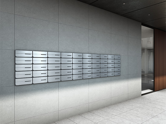 NASTA ナスタ ポスト D-ALL 横開き 3戸 可変プッシュボタン錠 ブラック 360×280×423.2 KS-MB6302PY-3PK-BK | KS-MB6302PY シリーズ メール便 はがき DM パンフレット カタログ 回覧板 郵便受け 郵便ポスト 新聞受け 玄関ポスト メールボックス おしゃれ シンプルの通販は