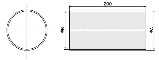 Nasta ナスタ 換気口パイプ シリーズ 寸法 A 80 B 75 Ks 80p0l パイプ 現場 建築 Diyの通販はau Pay マーケット Desir De Vivre