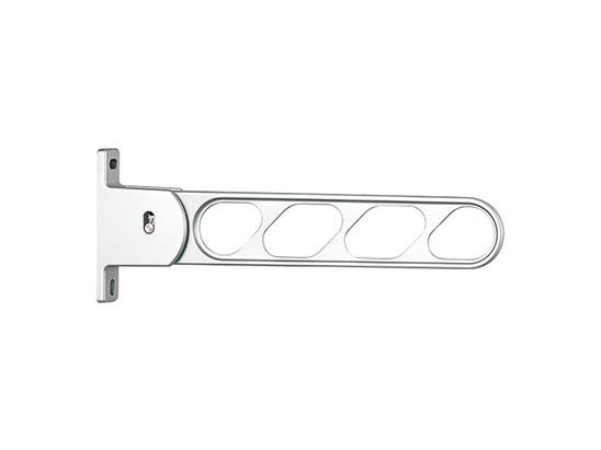 NASTA ナスタ 屋外物干 KS-DA403AB シリーズ L400mm シルバー KS-DA403AB-SV | 物干竿 受け 折りたたみ アーム 折畳 収納 洗濯 便利 洗濯物 布団 干し 屋外 ベランダ おしゃれ シンプルの通販は