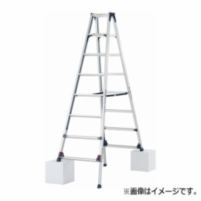 ピカコーポレーション PiCa 四脚アジャスト式専用脚立 スタンダードタイプ SCL 3.28〜3.59 SCL-360A | 脚立 ピカ 折りたたみ アルミ 工事の通販は