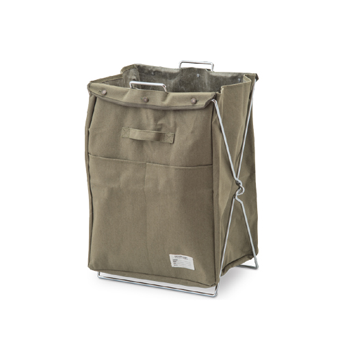 ランドリーバッグ カーキ コットン ポリエステル W42 Ｄ34 H57cm | ランドリーボックス ランドリーバスケット 洗濯物入れ 洗濯カゴ 洗濯かご 脱衣かご 洗濯籠 ランドリーバッグ バスケット おしゃれ かご 収納 収納かご かわいい 便利の通販は 4,912円