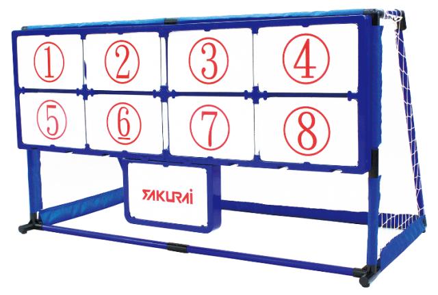 SAKURAI サクライ貿易 マジックナインサッカーセット EFS-182N21 | スポーツ 運動 スポーツ用品 フィットネス ボール スポーツトイ ストラックアウト サッカー フットサル 屋外 トレーニング ファミリースポーツ キッズ ジュニア 子ども 子供 大人