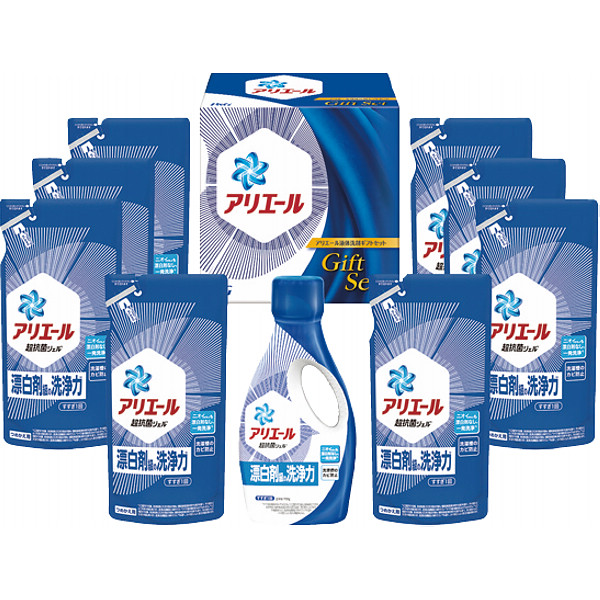 Ｐ＆Ｇ アリエール液体洗剤セット PGLA-50D | 24-0537-140洗濯洗剤 洗剤 洗浄 消臭 衣類 汚れ ニオイ抗菌 部屋干し 柔軟剤 食器洗剤 清潔 衛生 詰合せ セット ギフトセット バラエティーセット 贈り物 お礼 お返し お中元 お歳暮 手土産 お見舞いの通販は 6,380円