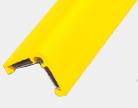 信栄物産 コーナーガード（業務用） CHG-LY20 | コーナーガード 保護 安全用品 業務用 穴あけタイプ 直角用 ガーレージ 駐車場 倉庫 柱 壁コーナー 建物 柱角 取付け 傷防止 衝撃保護材 当て板ベース付き 溶接取付け可 レモンイエローの通販は