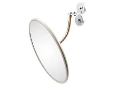 信栄物産 防犯ミラー マグネットタイプ H-55M-BL | 防犯ミラー マグネットタイプ ガレージミラー 安全確認ミラー カーブミラー 鏡 ガレージ用品 駐車場 防犯 用心 保安 安全確認 丸型 角度自由 室内用 屋内用 工場 倉庫 店舗 病院 取り付け