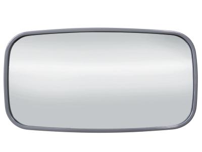 信栄物産 ステンレスミラー (ガラス鏡タイプ） SSE-33B | 角型 四角 ミラー 鏡 かがみ 小型 小型ミラー さびない さびない鏡 さびないミラー ガレージミラー カーブミラー グレー ガラス ステンレス製 安全ミラー 安全確認用 安全グッズ 日本製の通販は