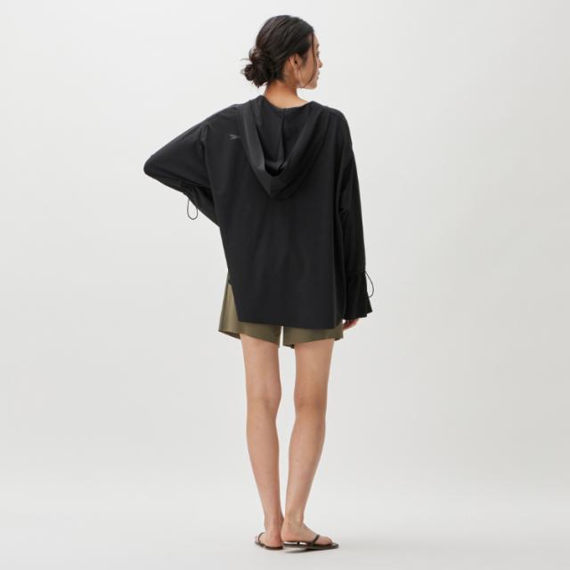 speedo スピード SF E HOODIE ブラック Sサイズ SFW92335 K | スポーツ