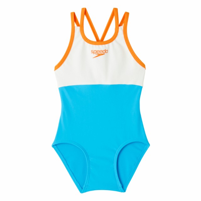 speedo スピード GIRLS SUIT オフホワイト 120サイズ SLG92301 OW