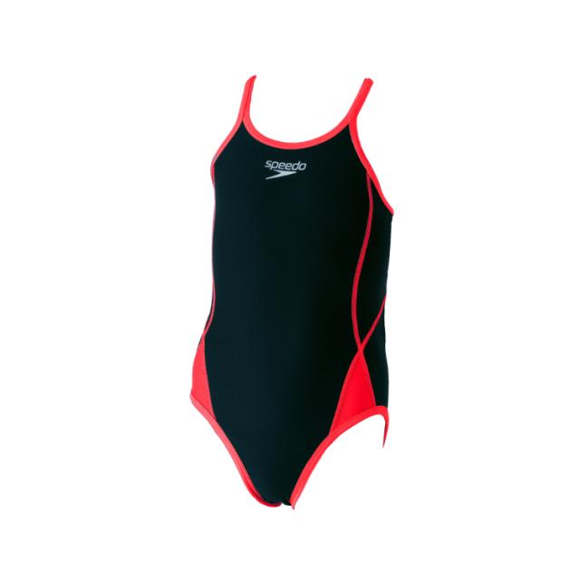speedo スピード PUSH UP TURNS SUIT レッド 130サイズ STG02301 RE | スポーツ 運動 スポーツ用品 水着 スイムウェア キッズ ジュニア ガールズ ワンピース水着 トレーニング ジュニアスイマー 耐塩素性 4WAYストレッチ性 ジュニアスーツ 赤 レッド 130 おすすめ