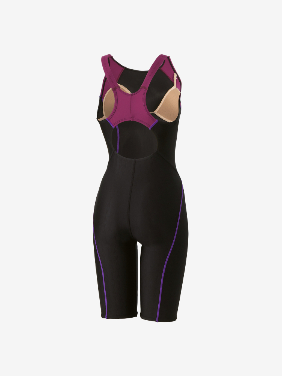 speedo スピード FX EV COM-LAP KNEE チェリー S SFW12501 WY | スポーツウェア ウエア スポーツ 水泳 スイミング プール 水着 ノースリーブ スリーブレス 撥水 ストレッチ性 フィット感 レッグ丈 膝上丈 アウトドア トレーニング レディース 女性 speedo スピード FX EV COM-LAP KNEE チェリー O SFW12501 WY