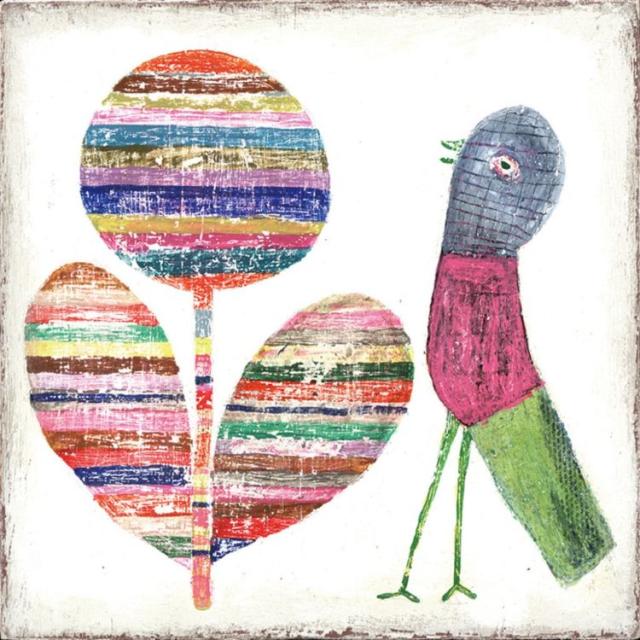 SPICE スパイス SUGARBOO Flower and Bird SP121-12x12inch |  アート