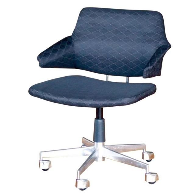 SPICE スパイス black office chair STG-SID-1501 | インテリア  チェア 北欧 ヴィンテージ 家具 アンティーク 北欧家具 かっこいい オフィスチェアー