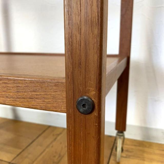 SPICE スパイス teak serving cart TBL-END-1018 | インテリア 家具 ワゴン 傘立て 北欧 ヴィンテージ 家具 アンティーク 北欧家具
