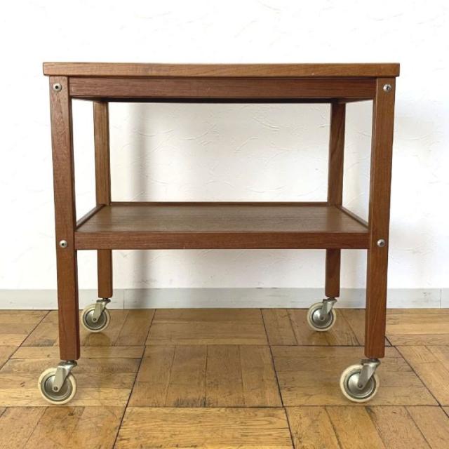 SPICE スパイス teak serving cart TBL-END-1018 | インテリア 家具 ワゴン 傘立て 北欧 ヴィンテージ 家具 アンティーク 北欧家具