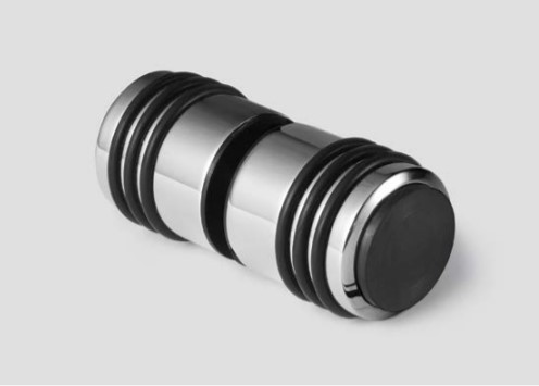 SUGATSUNE スガツネ工業 戸当り付ガラスドアノブ 8294MS7 100-032-061 8294MS7 | ドアノブ ハンドル ノブ シンプル おしゃれ 黄銅 エチレンプロピレンゴム EPDM クロムめっき