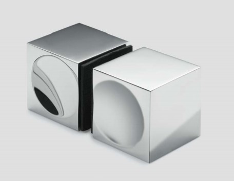 SUGATSUNE スガツネ工業 ガラスドア用ノブ 8378MS7 100-032-060 8378MS7 | ドアノブ ハンドル ノブ シンプル おしゃれ 黄銅 クロムめっき