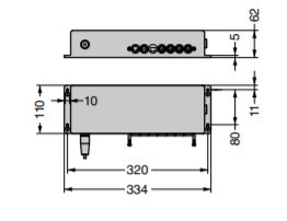 SUGATSUNE スガツネ工業 コントロールユニット TR-2W スタンダードタイプ用 200-147-115 TR-2W | アールケー スタンダードタイプ 家具金