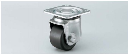 SUGATSUNE スガツネ工業 低床式超重量用キャスター UHG型 プレートタイプ 200-130-292 UHG-65-GFB | LAMP 低床式超重量用 車輪 単輪 家具関連金物 脚部品 小型 取付け 台車 医療機器 自動機器 半導体機器 重量機器 金融関連機器