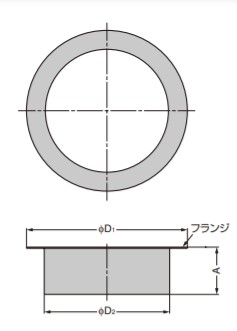 SUGATSUNE スガツネ工業 ステンレス鋼製 屑入投入口 蓋無 AN-LH型（浅いタイプ） 210-022-104 AN-LH015-MR | LAMP 取り付け 丸型 屑入れ ゴミ箱 投入口 洗面所 洗面台 水回り トイレ コンビニ カフェ ダストボックス ダストシュート 分別_2