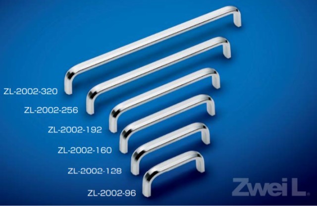 SUGATSUNE スガツネ工業 ステンレス鋼製 ハンドル ZL-2002型 100-014-431 ZL-2002-416 | シンプル おしゃれ ステンレス 鋼 SUS316 Zwei L