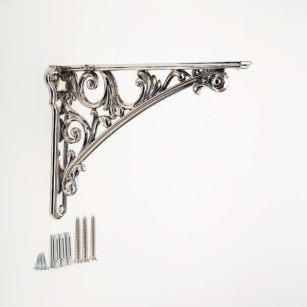 SUGATSUNE スガツネ工業 棚受 42430Z型 小 120-032-850 42430Z200F0-32 | シンプル おしゃれ 亜鉛合金 ニッケルめっきの通販は