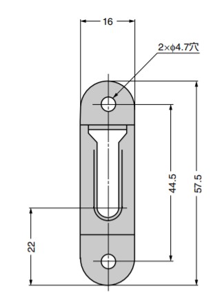 SUGATSUNE スガツネ工業 クリップ 6063 厚板用 120-038-034 6063-P250 | DIY LAMP ランプ 金具 部品 落とし込み金具 クリップ 厚板用 物置 小屋 バンガロー 簡易建築物 クロメート処理_2