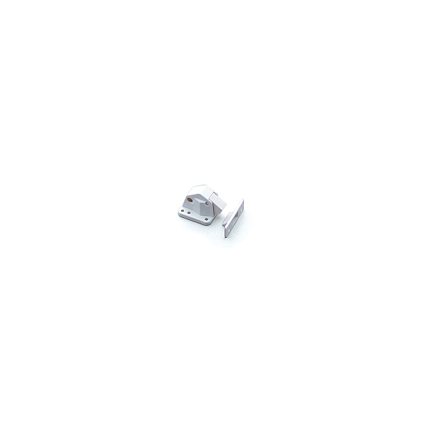 SUGATSUNE スガツネ工業 TOT ロック マグネットキー TL-1020型 用 安全金具シリーズ ロック本体 ホワイト 140-050-230 TL-10202R | DIY LAMP ランプ 金物 金具 部品 ツール セーフラッチ 安全金具 マグネットキー シンプル 掛け金 留め金 扉 ドア