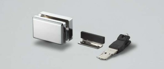 SUGATSUNE スガツネ工業 片開き 扉 錠 XL-GC02型 左仕様 150-061-101 XL-GC02-L-CR-B | DIY LAMP ランプ 金物 金具 ツール 部品 錠 鍵 カギ セキュリティ部品 ロック 防犯 ガラス扉 ガラス 片開き扉 シンプル ドアロック の通販は