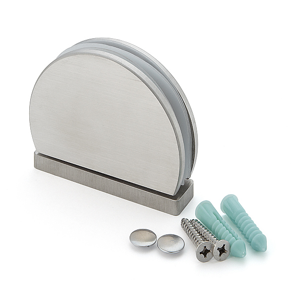 SUGATSUNE スガツネ工業 ステンレス鋼製ガラス扉用ピボットヒンジ BK1142型 サテン仕上 170-021-484 BK1142SS | LAMP ランプ 建築金物 家具金物 建具 部品 パーツ 金具 金物 ガラスドア ステンレス銅 ピボットヒンジ ガラス扉 シャワーブース 水回り シンプル