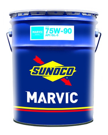 SUNOCO スノコ ギアオイル MARVIC マービック 75W-90 20L缶 | 75W90 20L 20リットル ペール缶 ギヤオイル オイル 交換 人気 オイル缶 油