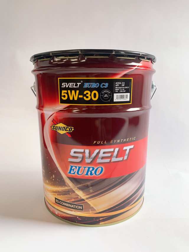 送料無料 4L×4本 スノコSVELT スヴェルト オイル 5W-30