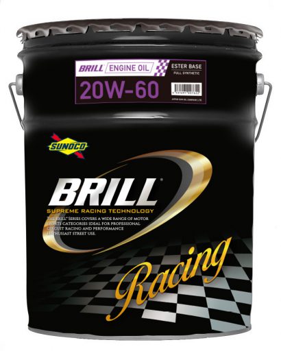 SUNOCO スノコ エンジンオイル BRILL ブリル 20W-60 20L缶 | 20W60 20L 20リットル ペール缶 オイル 交換 人気 オイル缶 油 エンジン油 車検 車 オイル交換 ポイント消化