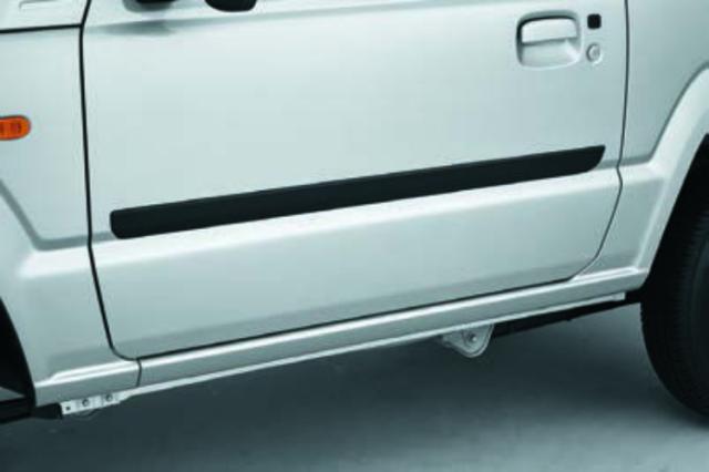 SUZUKI スズキ 純正 サイドボディモール  ABM5 99116-77R00 | JIMNY ジムニー 車用品 カー用品 カーパーツ 外装部品 車 自動車 ドレスアップ 装飾 カスタム おしゃれ 傷防止 ドアエッジ ドアモール 保護 ガード 簡単取り付け 便利 プロテクター 衝撃吸収