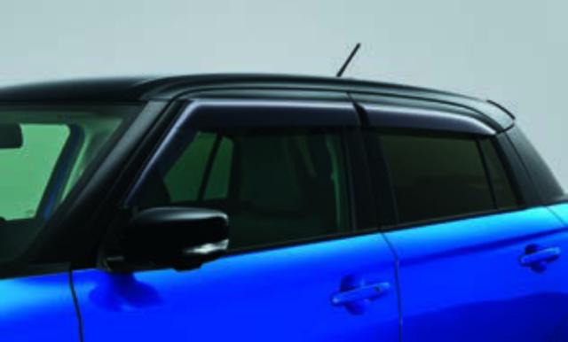 SUZUKI スズキ 純正 ドアバイザー ACCJ 99120-69T00 | SWIFT スイフト 車用品 カー用品 カーパーツ 内装部品 内装パーツ フロアマット 車種別 カーマット 床 フロア カー マット 車種専用 車内 車種別 汎用 シンプル 雨除け 換気 便利 紫外線カット