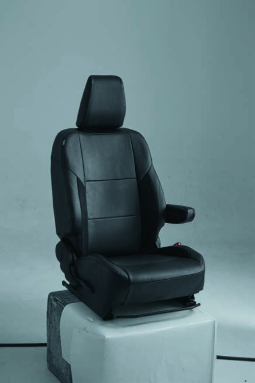 スイフト シートカバー ブラック スズキ純正部品 パーツ オプション スイフト 革調シートカバー SRSサイドエアバック付車用 スズキ純正部品