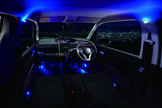 SUZUKI スズキ 純正 ドアポケットランプ ブルーLED D9ZZ 99213-63R40 |WAGON R ワゴンR 車用品 カー用品 自動車 部品 パーツ アクセサリー 内装 カスタム ドレスアップ おしゃれ グレードアップ 車 DIY 取り付け 装飾 飾り アクセント ワンポイント スタイリッシュ