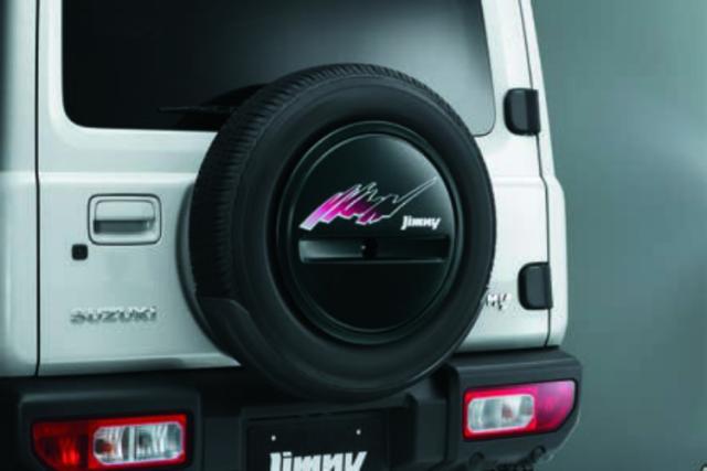 SUZUKI スズキ 純正 スペアタイヤハーフカバーデカール