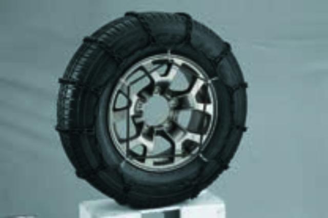 SUZUKI スズキ 純正 タイヤチェーン（スチール） E9KB 43390-78R00 | JIMNY NOMADE ジムニーノマド 車用品 カー用品 パーツ 部品 アクセサリー 車 自動車 タイヤ用品 タイヤグッズ チェーン 雪道 凍結路 泥濘地 スノーチェ—ン すべり止め グリップ力 スリップ防止 安全性