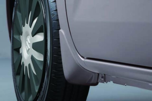 SUZUKI スズキ 純正 マッドフラップセット ZVG シフォンアイボリーメタリック AC1P 72201-84S00-ZVG | WAGONR SMILE ワゴンRスマイル 車用品 カー用品 自動車 部品 パーツ アクセサリー 外装 カスタム ドレスアップ おしゃれ グレードアップ ボディ 車 DIY デコレーション
