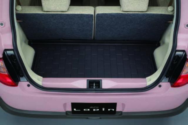 SUZUKI スズキ 純正 ラゲッジマット（トレー） BA4C 99000-99023-N38 | LAPAN ラパン 車用品 カー用品 車 自動車 パーツ カスタム カスタマイズ 交換 インテリア 内装パーツ ラゲッジ フロアママット 荷室 トランクルーム 汚れ防止 傷防止 車内収納 収納スペース