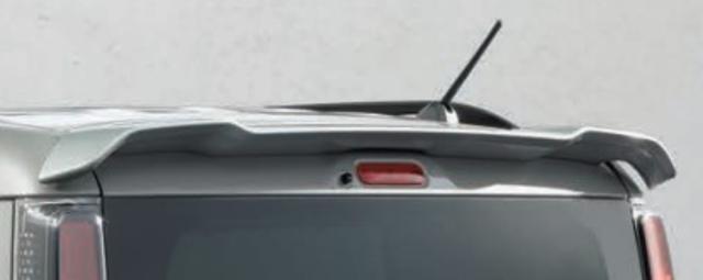 SUZUKI スズキ 純正 ルーフエンドスポイラー ZWH アクティブイエロー AC9J 99110-79R01-ZWH | SPACIA BASE スペーシアベース 車用品 カー用品 自動車 車 グレードアップ スタイリッシュ アクセサリー ドレスアップ アクセント カスタム おしゃれ 取り付け パーツ エアロ