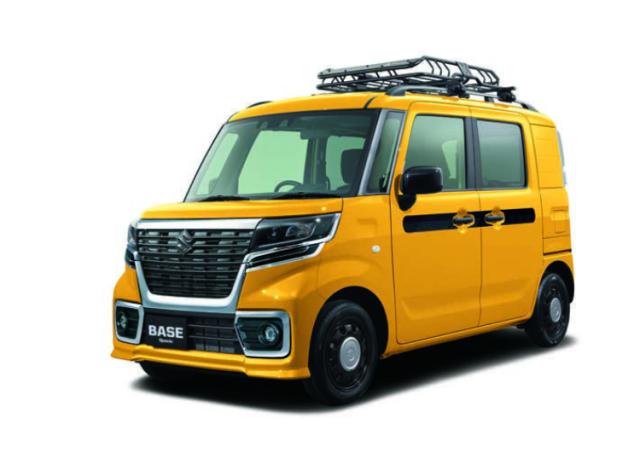 SUZUKI スズキ 純正 カーゴラックアタッチメント スチール AC74 99177-79R22 | SPACIA BASE スペーシアベース 車用品 カー用品 車 自動車 アタッチメント カスタマイズ エクステリア 外装パーツ アウトドア カスタム 外装用品 キャリア 収納用品 車用収納 パーツ ラック 交換