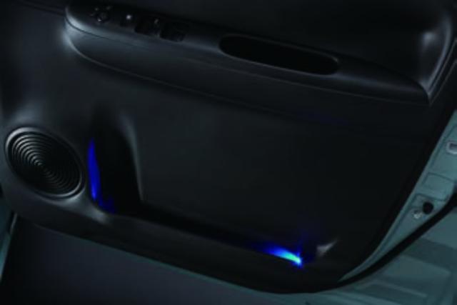 SUZUKI スズキ 純正 ドアポケットイルミネーション ブルーLED DADH 99213-84S40 | WAGONR SMILE ワゴンRスマイル 車用品 カー用品 自動車 部品 パーツ アクセサリー 内装 カスタム ドレスアップ おしゃれ グレードアップ 車 DIY 取り付け 装飾 飾り アクセント ワンポイント
