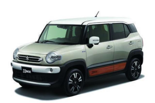 SUZUKI スズキ 純正 ドアスプラッシュガード パネルデカール ウッディ ABEY 99230-76R20-006 | XBEE クロスビー 車用品 カー用品 グレードアップ デコレーション スタイリッシュ アクセサリー ドレスアップ 転写シート ステッカー カスタム おしゃれ 自動車 パーツ ボディ