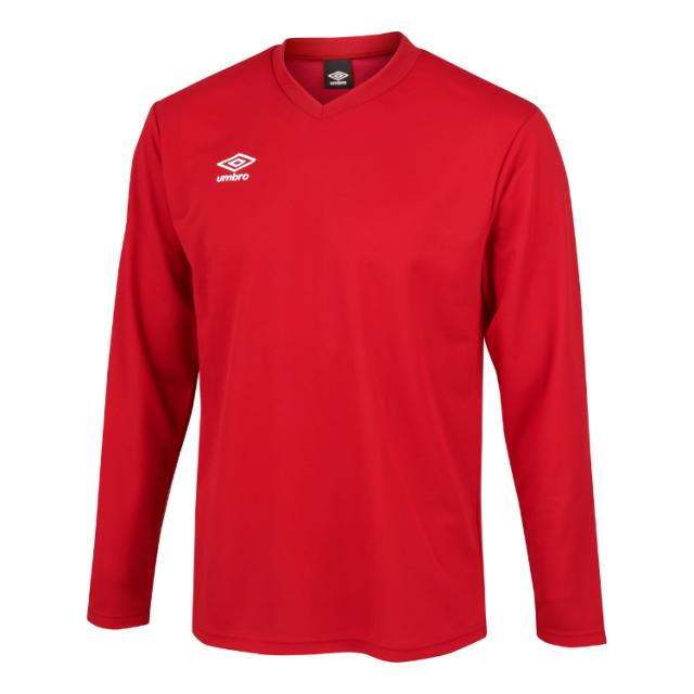 umbro アンブロ 長袖ゲームシャツ マンチェスターレッド O UAS6307L
