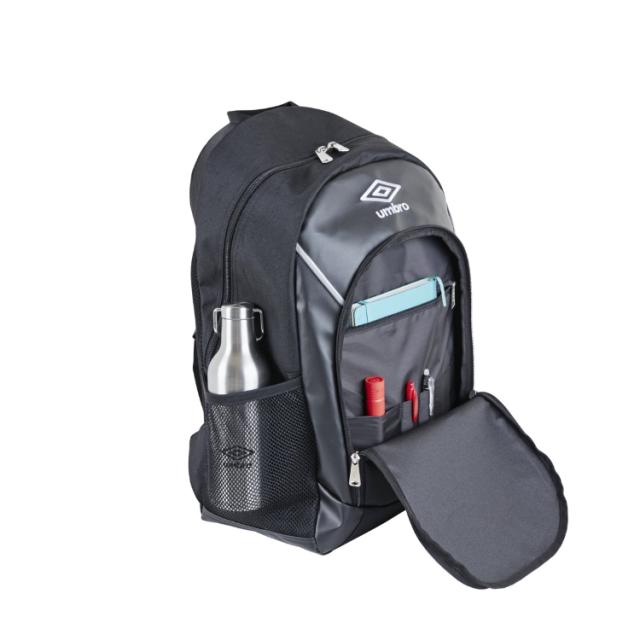 umbro アンブロ バックパック ブラック F UJS1101 BK | スポーツ スポーツ用品 運動 小物 鞄 かばん カバン バッグ リュックサック 大容量 遠征 収納 ブランド 素材 便利 おすすめ 人気 シンプル サッカー フットサル フリーサイズ 黒 ブラック 遠征バッグ